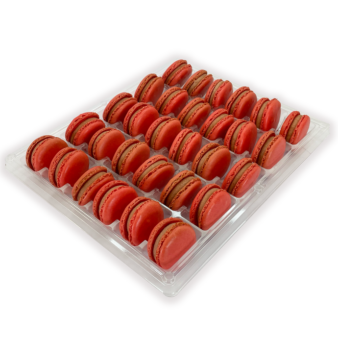 Strawberry Macarons Tray