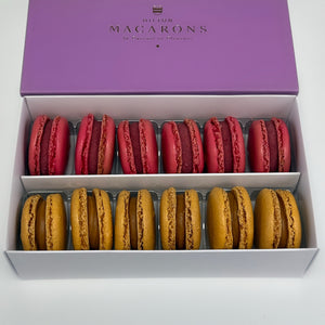 12 Macarons - Two Flavours