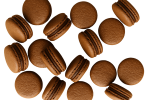 Chocolate Macarons Tray