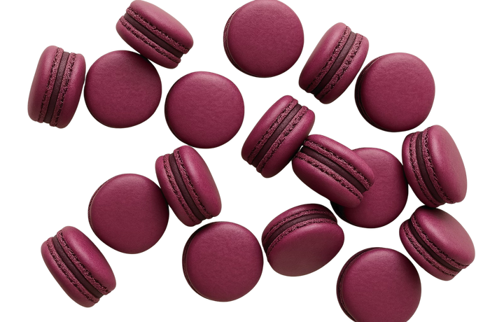 Blackcurrant Macarons Tray