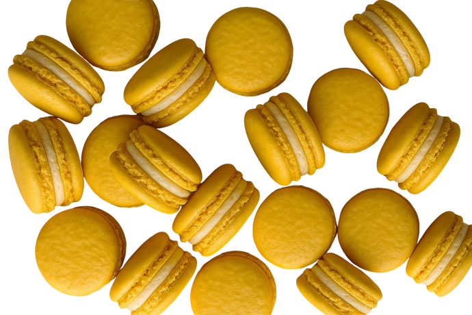 Lemon Macarons Tray