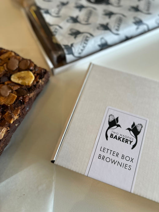 CARAMEL & HONEYCOMB LETTERBOX BROWNIE