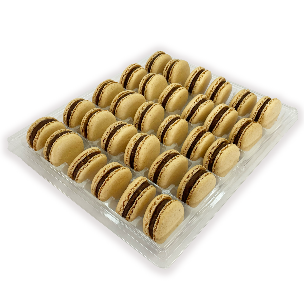 Hazelnut Macarons Tray – Hilton Macarons
