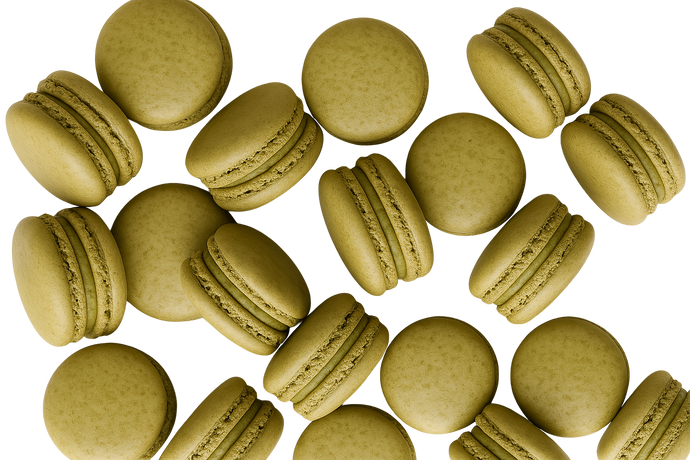 Pistachio Macarons Tray