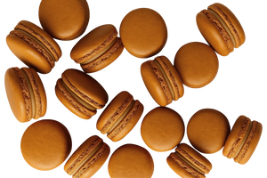 Salted Caramel Macarons Tray
