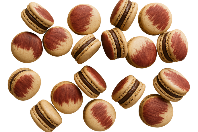 Cherry Macarons Tray