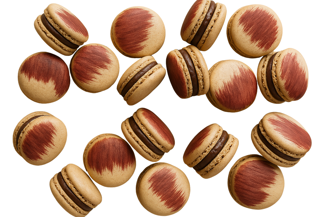 Cherry Macarons Tray