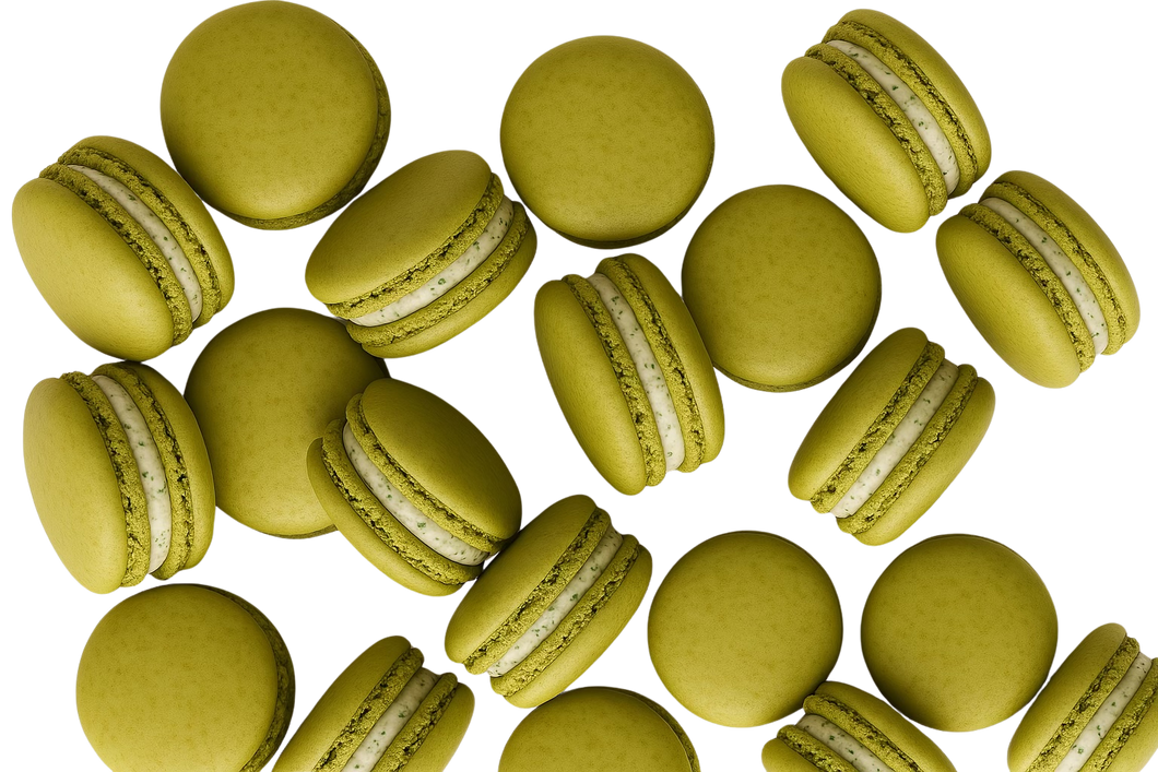 Lime & Mint Macarons Tray