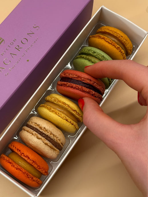 6 The Dessert Box Macarons