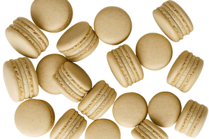 Vanilla Macarons Tray