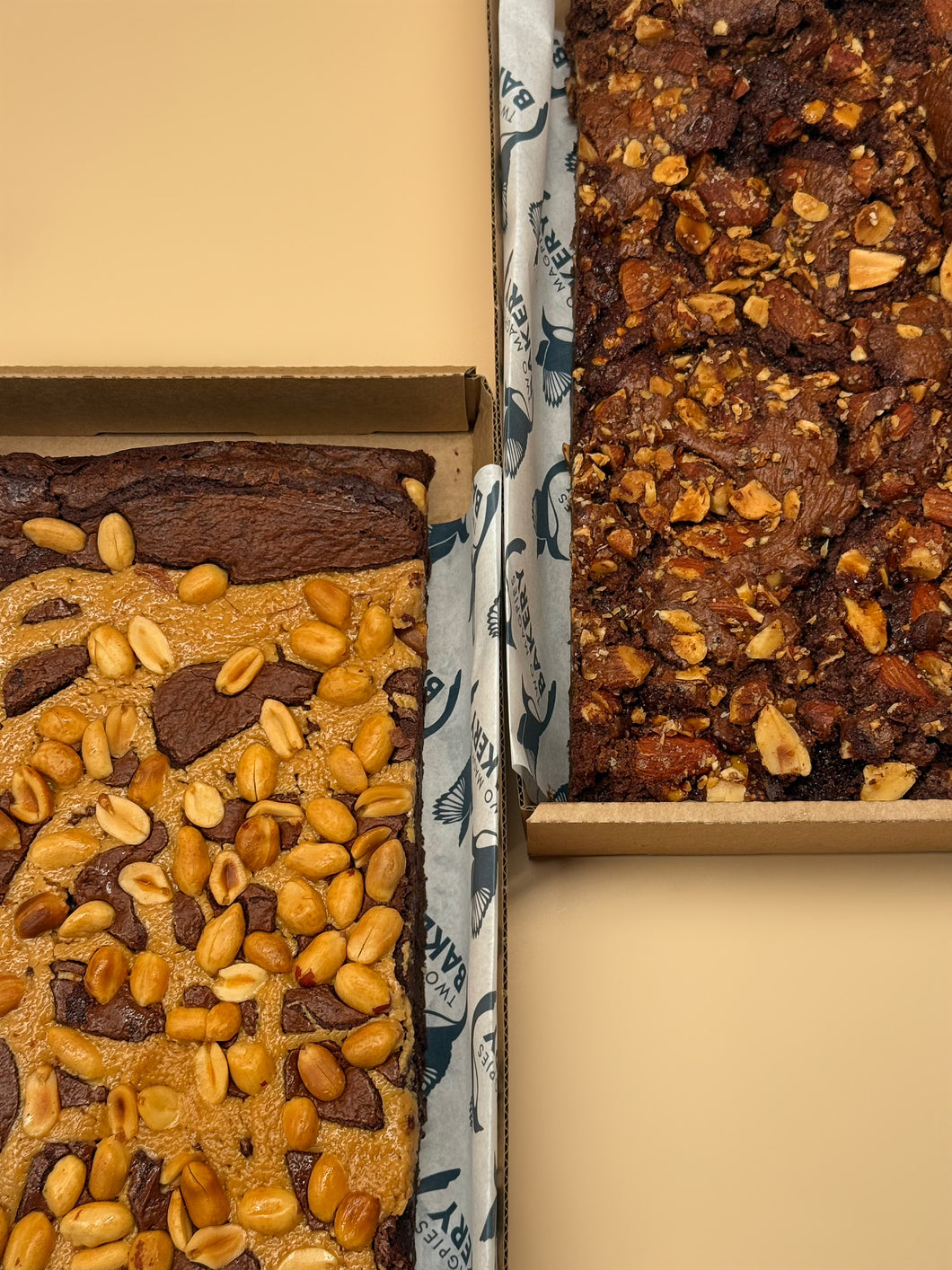 Caramel & Honeycomb Letterbox Brownie
