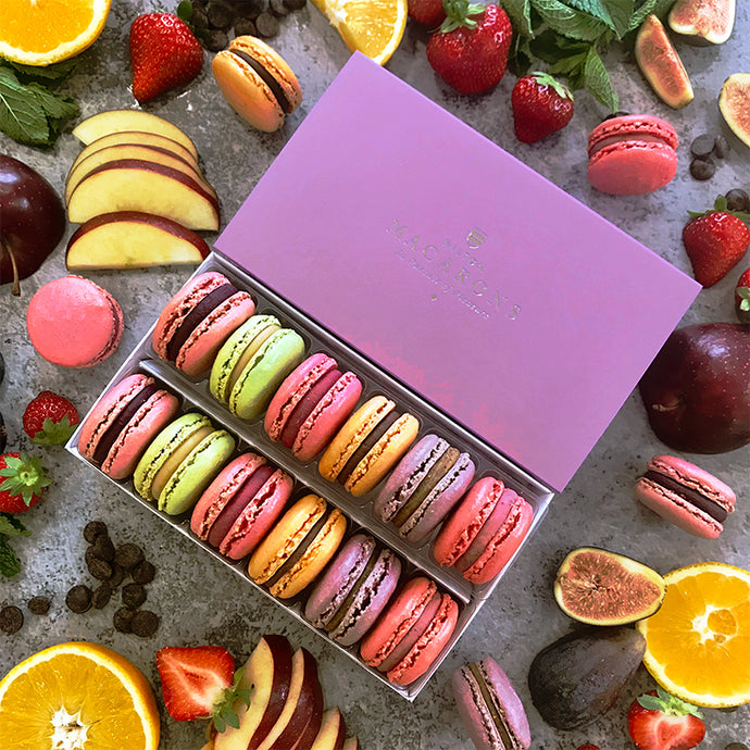 12 Summer's Bounty Macarons