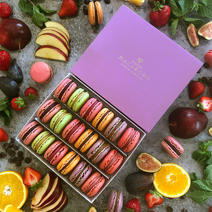 18 Summer's Bounty Macarons