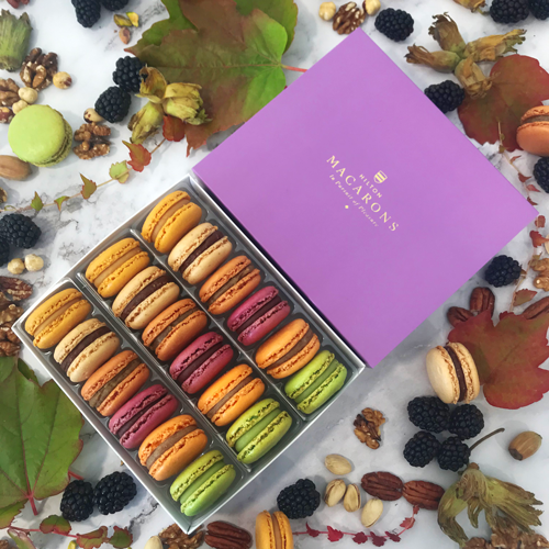 18 Autumn Harvest Macarons