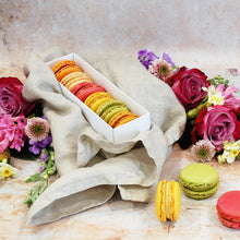 Load image into Gallery viewer, Hilton Macarons - Box of 6 Classic Macarons. Order on line for free next day courier delivery anywhere in UK